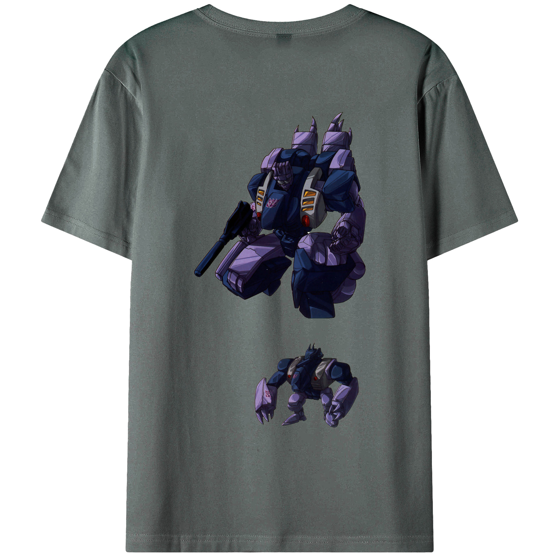 （画像用）  綿100％ メンズ半袖Tシャツ（バックプリント） 通気性